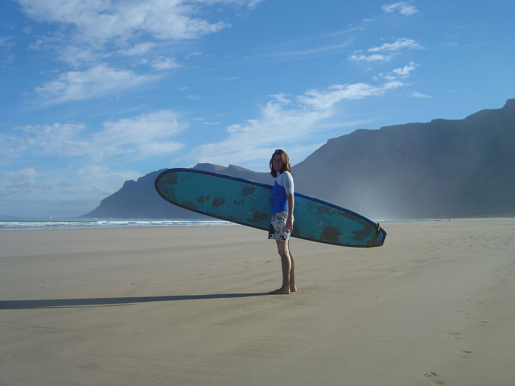dove fare surf a Lanzarote